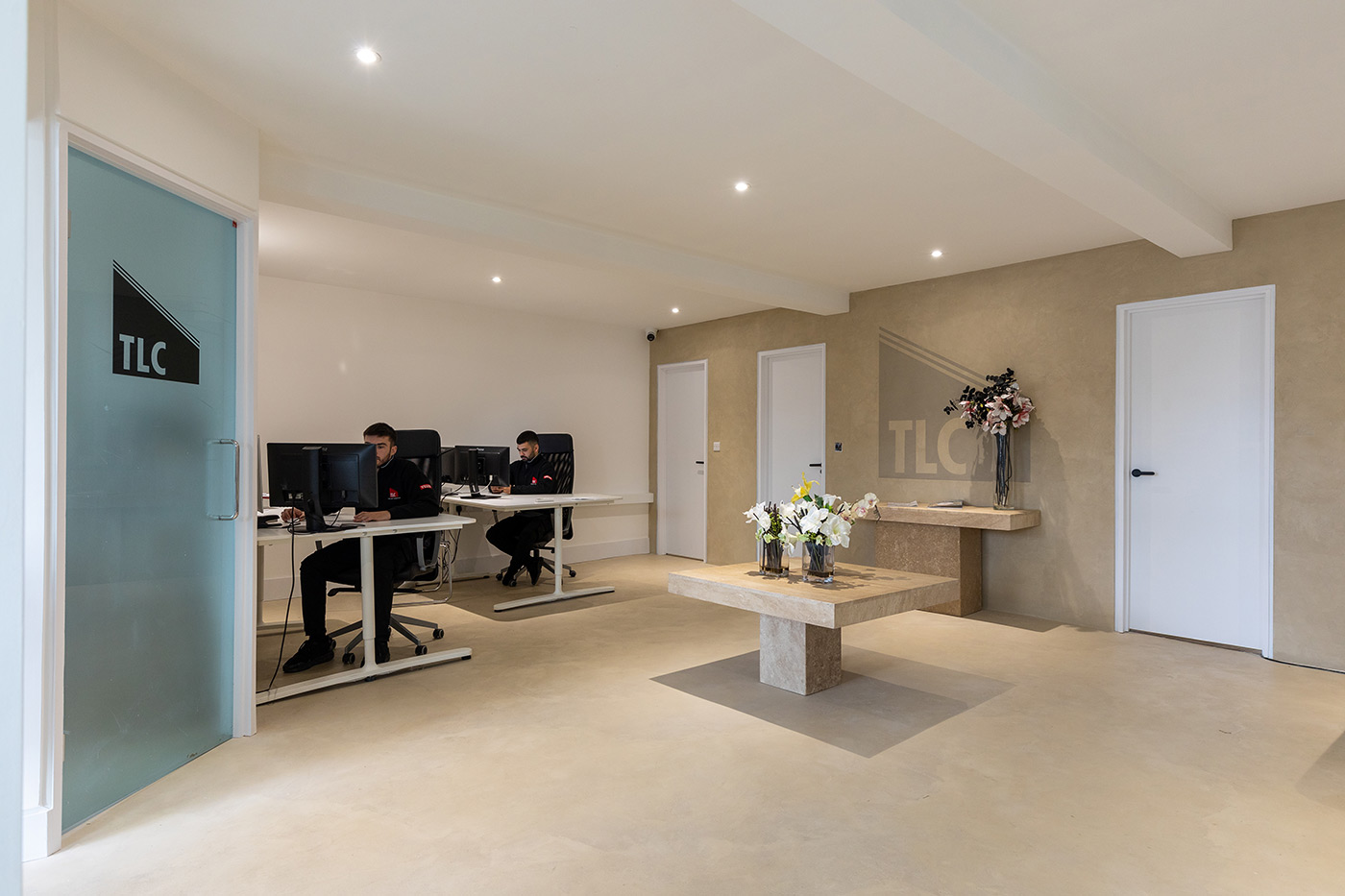 TLC staff in office