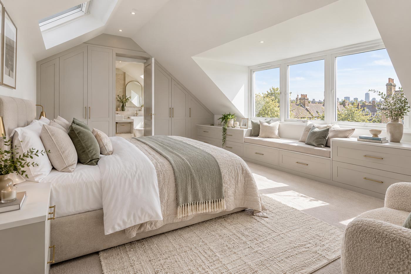 South East London Loft Conversion Bedroom