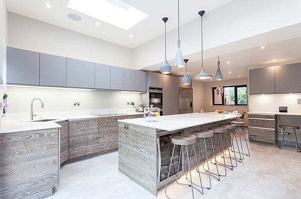 Loft Conversion with bespoke kitchen, Mill Hill, North London